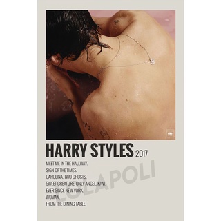 โปสเตอร์ ลายปกอัลบั้ม Harry Styles ศิลปิน Harry Styles