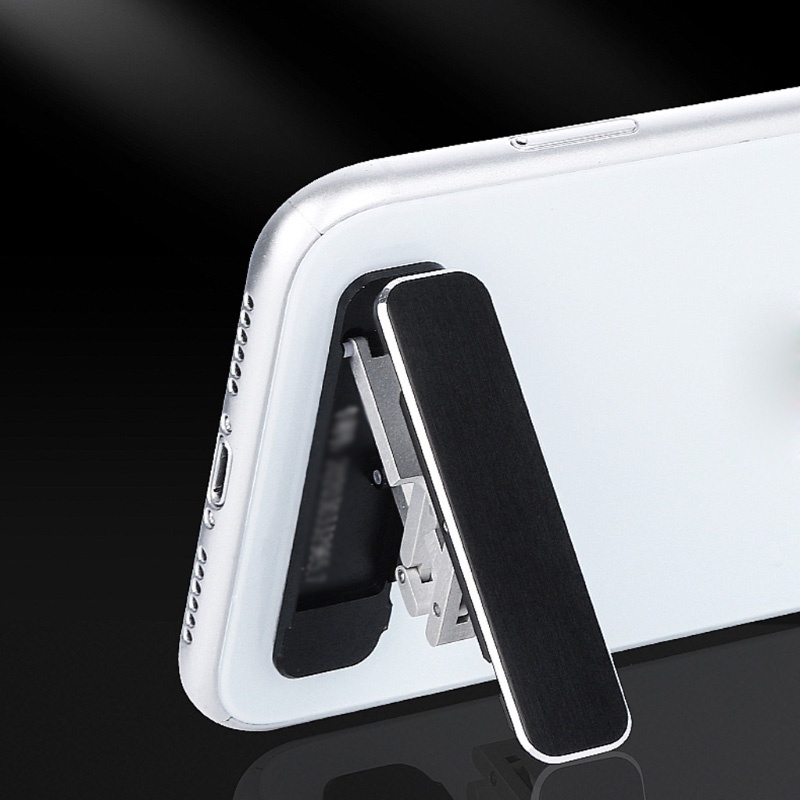 [Universal ที่วางโทรศัพท์มือถืออลูมิเนียมพับได้ขนาดเล็กแบบพกพาสําหรับ Iphone & Android Phone]