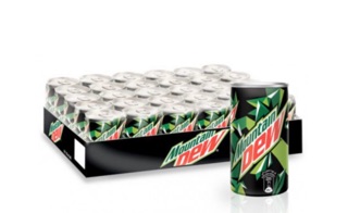 Mountain Dew 300ml x 24 ++ เมาเทนดิว กระป๋อง ขนาด 300ml x 24 ยกลัง