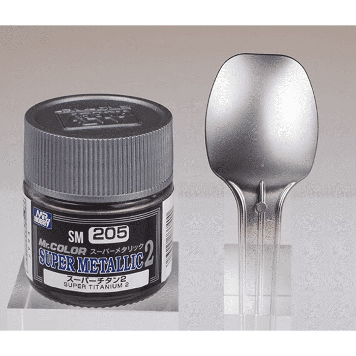 MR.COLOR SUPER METALLIC 2 10ml. MR.COLOR SM205 SUPER TITANIUM 2