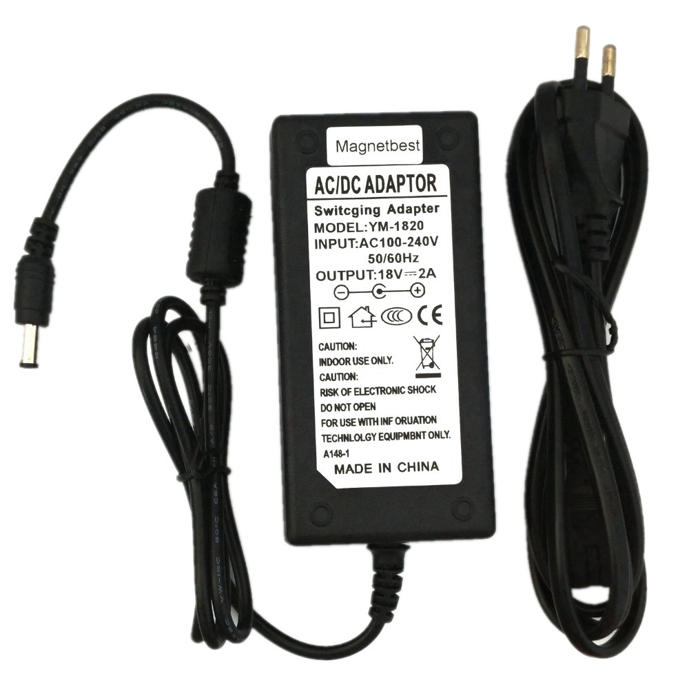 เครื่องชาร์จอะแดปเตอร์ AC/DC 18V 2A สําหรับ Bose Companion 20 ระบบลําโพงมัลติมีเดียลําโพงคอมพิวเตอร์ Switching Power Supply