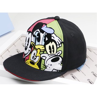 หมวกแก๊ปมิกกี้และเพื่อน สุดเท่ห์ สำหรับเด็ก [Mickey Cap] หมวก แก๊ป cap