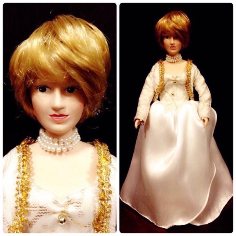 Flankin Mint Lady Diana Porcelain Doll