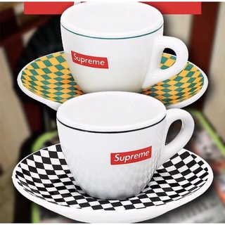 🔥สินค้าพร้อมส่ง🔥 JDBOY - Supreme espresso cup ของสะสม แก้ว แก้วกาแฟ สุพรีม ของแท้