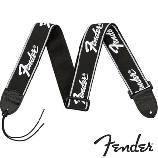 Fender® Running Logo Strap สายสะพายกีตาร์ไฟฟ้า / สายสะพายกีตาร์โปร่ง กว้าง 2 นิ้ว  มีตราโลโก้ Fender ของแท้ 100%