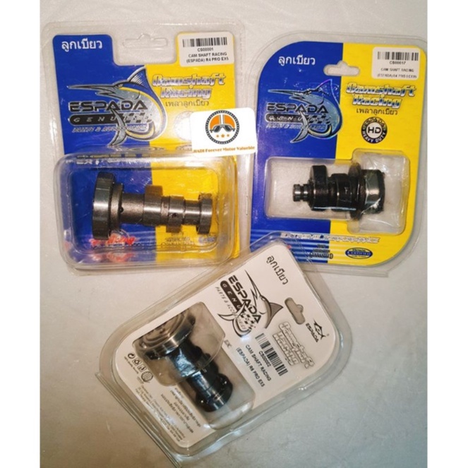 ESPADA CAM SHAFT RACING R4/ R6 PRO EX5/ R4 PRO LC135/ T1 SYM VF3I