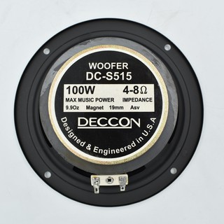 ดอกลำโพง DECCON ขนาด 5 นิ้วรุ่น DC-S515 กำลังขับ 100 W ความต้านทาน 4- 8 OHM