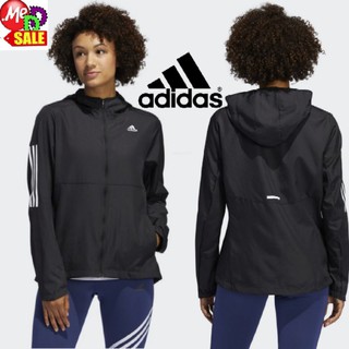 Adidas - ใหม่ เสื้อแจ็คเก็ตกันลม-น้ำ(ละอองฝน)ใส่วิ่ง OWN THE RUN HOODEDJACKET GC6866 GC6867 FM6928 GC9958 ED9317 FL7264