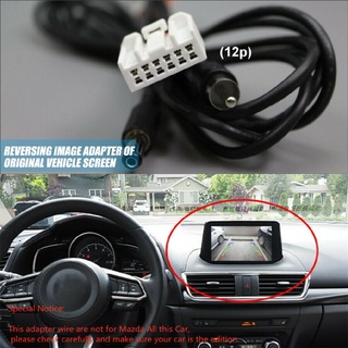 Car Rear View Camera Cable For Mazda 3 Axela BM Sedan 2014-2017 Screen