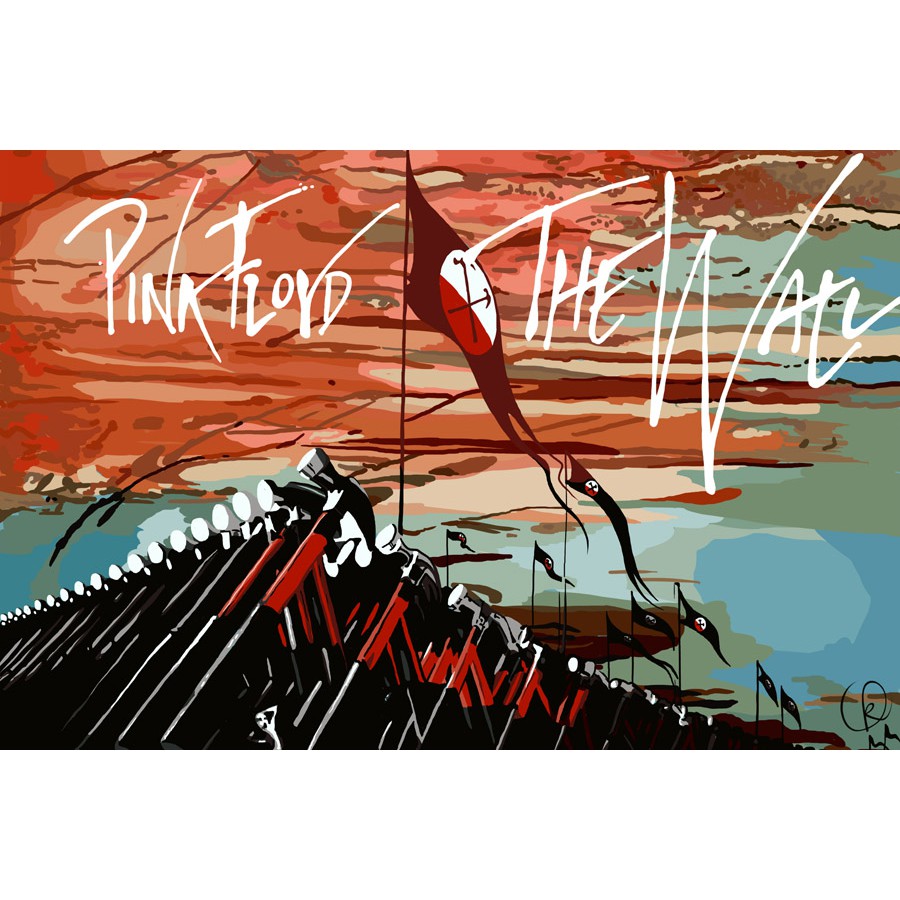 โปสเตอร์ Pink Floyd พิงก์ฟลอยด์ ตกแต่งผนัง Music Poster โปสเตอร์วินเทจ โปสเตอร์วงดนตรี โปสเตอร์ติดผนัง โปสเตอร์ติดห้อง
