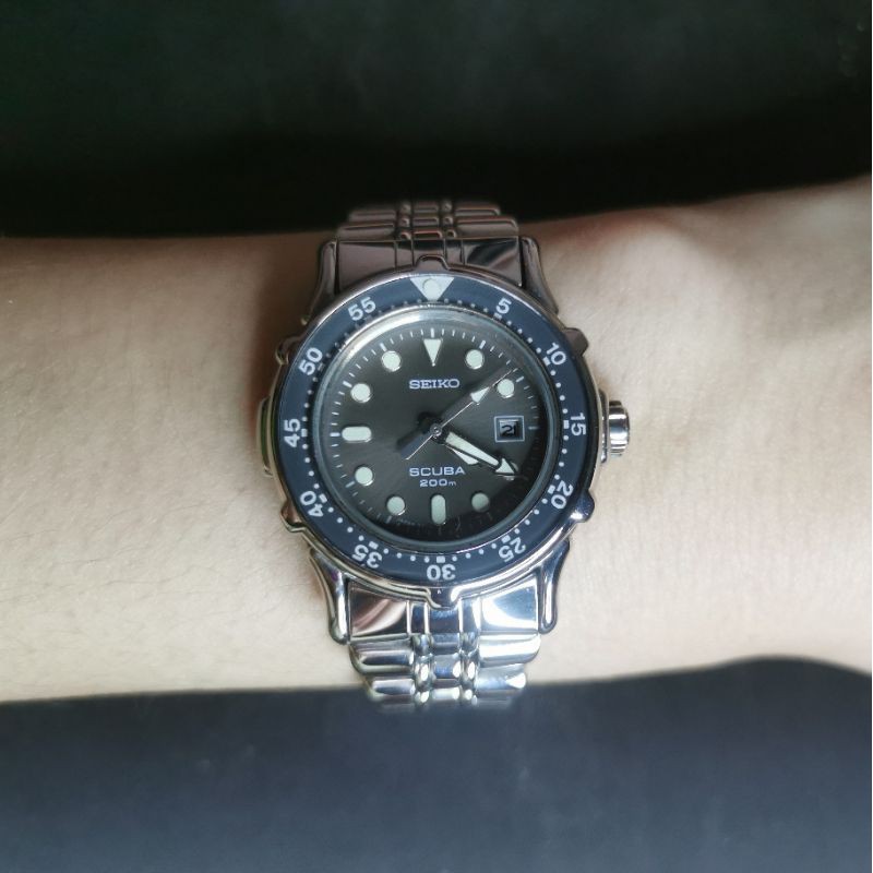 นาฬิกา​ Seiko Scuba 200m สภาพ​ 90++