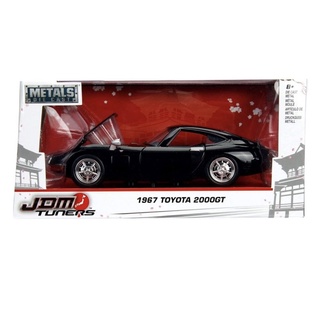 โมเดลรถเหล็ก 1/24 1967 Toyota 2000GT [JADA]