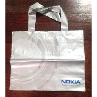 ถุงพลาสติก Nokia ใส่ของ