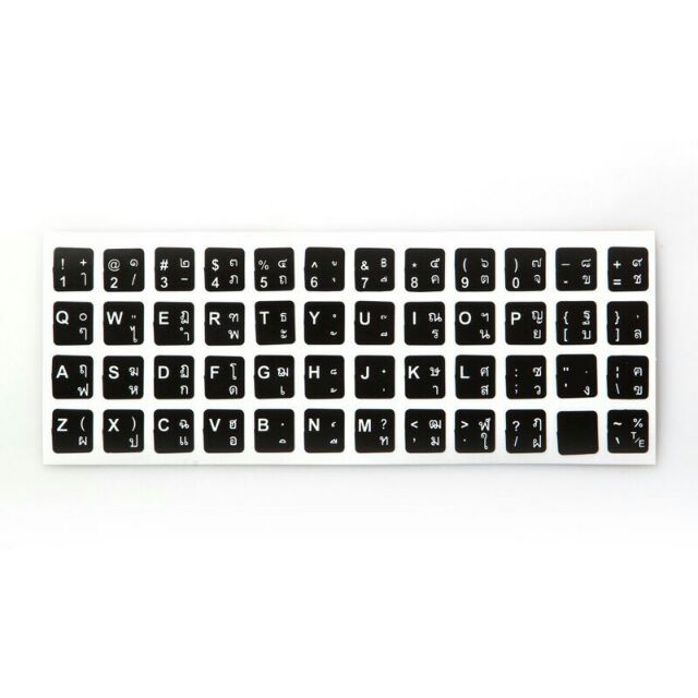 STICKER NP สำหรับ keyboard ภาษาไทย ติดแป้นคีย์บอร์ด