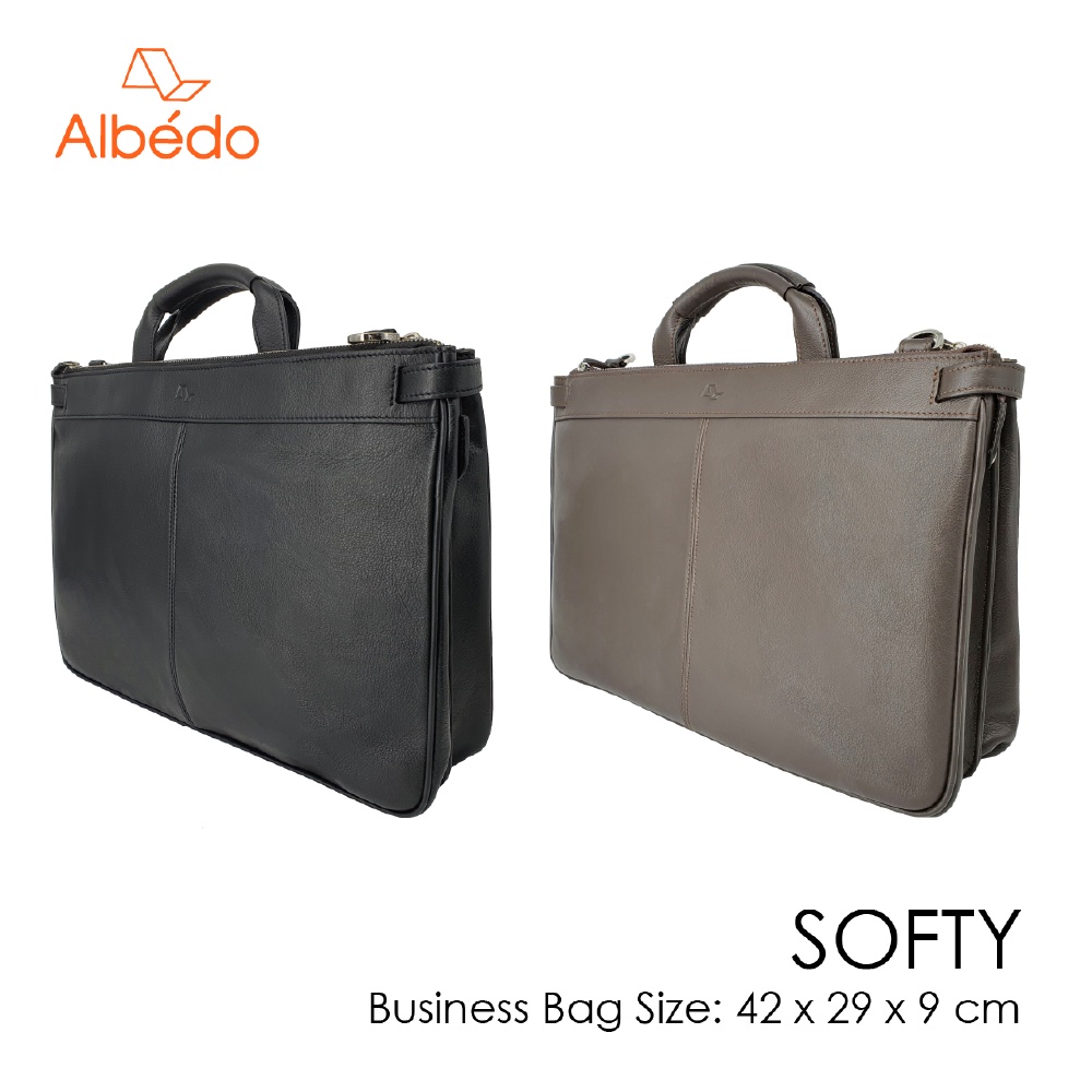 [Albedo] SOFTY BUSINESS BAG กระเป๋าเอกสารใส่คอมพิวเตอร์พกพา รุ่น SOFTY - SY04299/SY04279