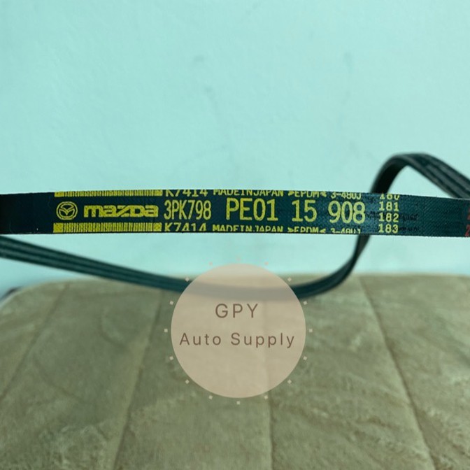 MAZDA 6 SKYACTIV 2.0 2013 (PE01-15-908 3PK798) เข็มขัดพัดลม