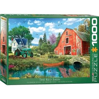 THE RED BARN by Dominic Davison - จิ๊กซอว์ 1000 pc PUZZLES EUROGRAPHICS