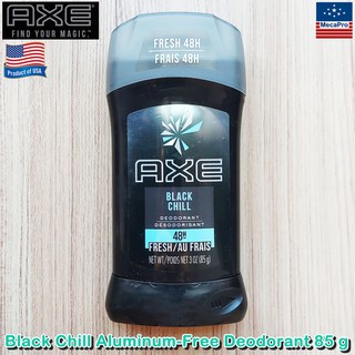 AXE® Black Chill Aluminum-Free Deodorant 85 g ระงับกลิ่นกาย โรลออนสติ๊ก สำหรับผู้ชาย ควบคุมเหงื่อและกลิ่นตัว