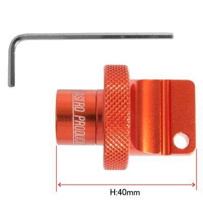 Astro Products ปลอกกุญแจอะลูมิเนียม สีส้ม / Aluminum Key Grip Orange φ30mm