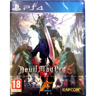 PS4 Devil May Cry 5 (Zone2/EU)( English ) แผ่นเกม ของแท้ มือ1 มือหนึ่ง ของใหม่ ในซีล แผ่นเกมส์