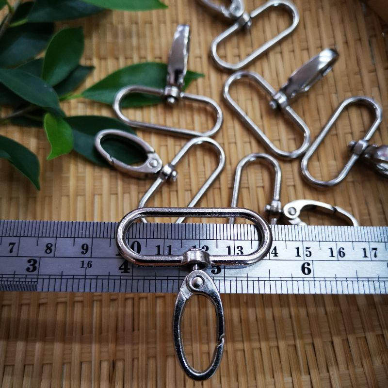 3.8cm. ห่วงกระเป๋า ห่วง (สั่งขั้นต่ำรวม60บ/บิล) ตะขอ อะไหล่กระเป๋าขนาดวงใน (1.5นิ้ว) สีเงิน สีสนิม(ลด.=ทองเหลืองรมดำ) ราคา ถูกที่สุด ดีลบีเคเค แกลเลอรีภาพที่ 2