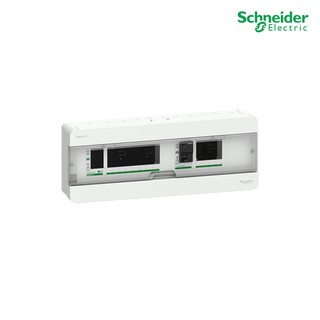 Schneider Electric - ตู้คอนซูเมอร์ยูนิตบัสบาร์แยก พร้อมอุปกรณ์กันไฟดูด จำนวน 8+4 ช่อง_S9HCL18X4R40 ที่ PlugOn