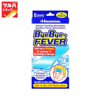 ByeBye-Fever Adults 6 sheets / บ๊ายบาย ฟีเวอร์ สำหรับผู้ใหญ่ 6 ชิ้น