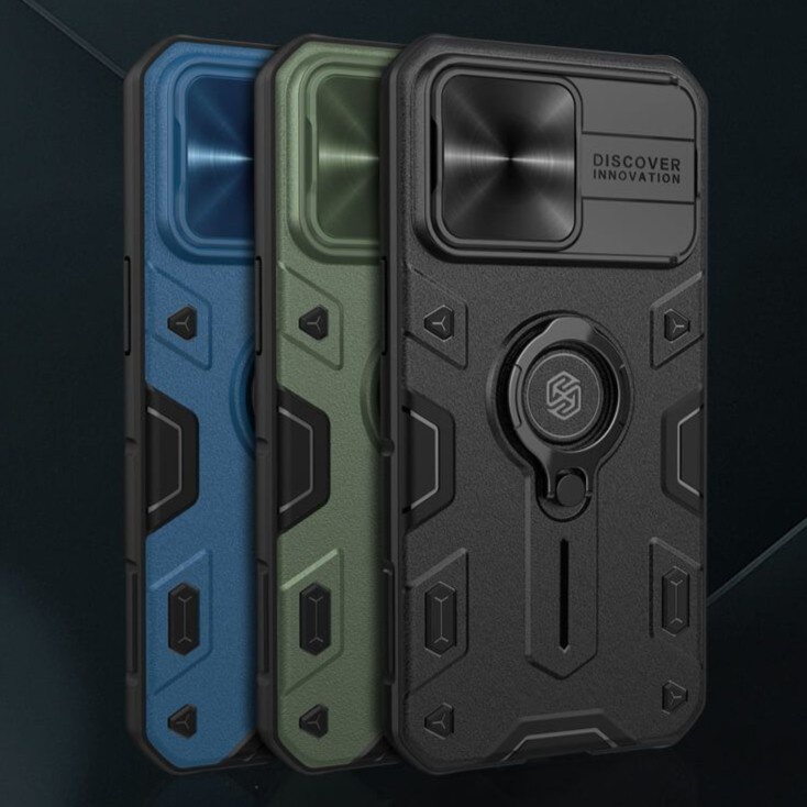 Nillkin CamShield Armor Hardcase Ring Kickstand iPhone 13 _ ต้นฉบับ