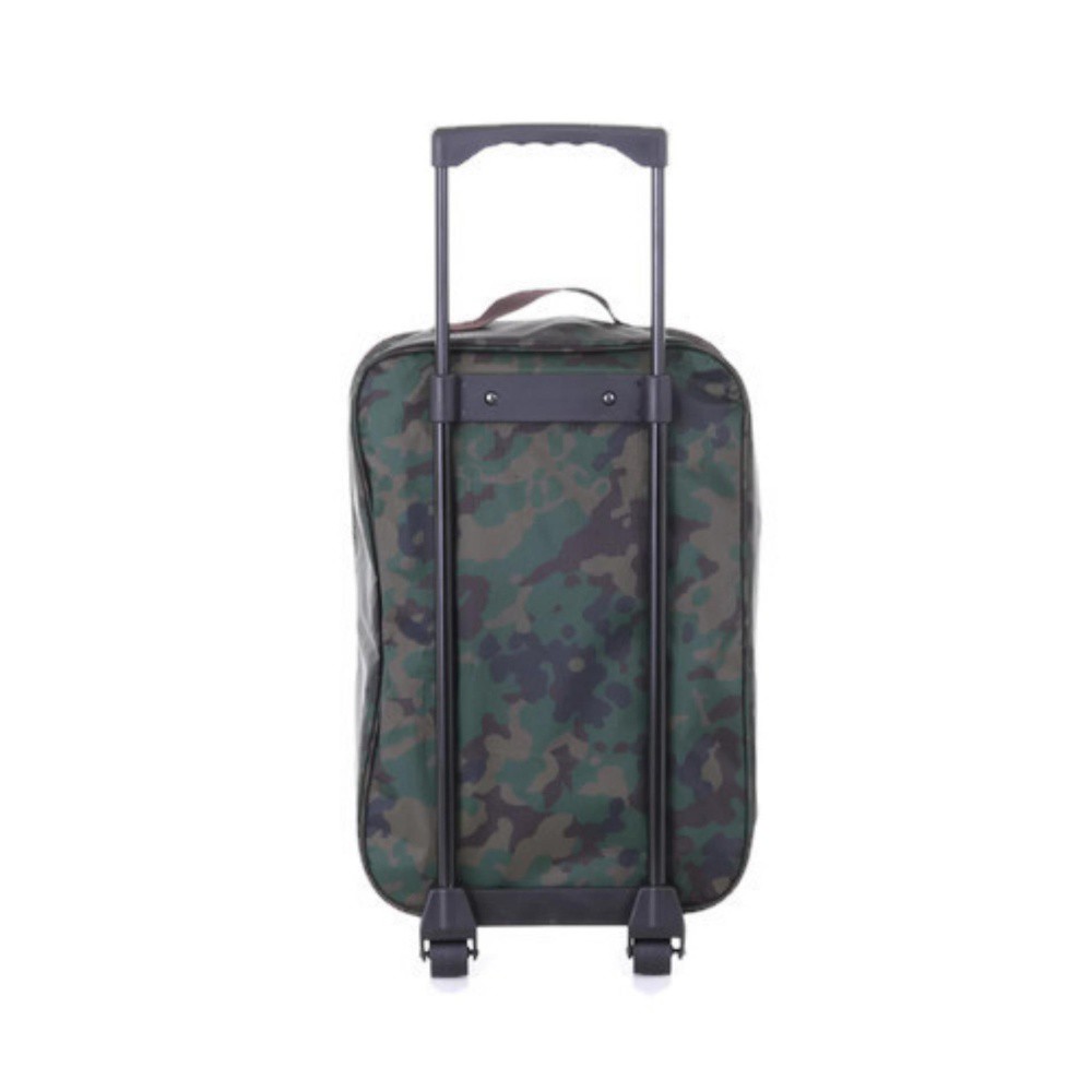 HAPITAS  กระเป๋าลาก2ล้อ กระเป๋าลากแบบผ้า 20นิ้ว ลาย Solider Green
