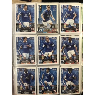 Premier League 2013/14 Topps Match Attax - Everton *มี 2014/15 1 ตัว*