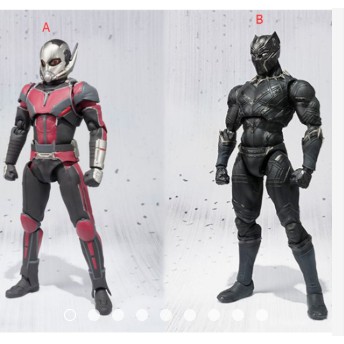 Perfefct Gift--FUNNY Avengers/Ant-Man/Black Panther PVC Action Figure Model