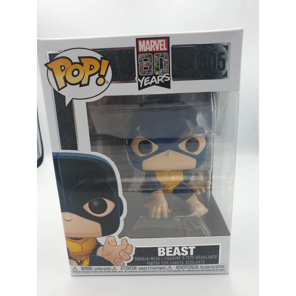 Funko Pop Marvel 80 Years Beast #505 | Shopee Thailand