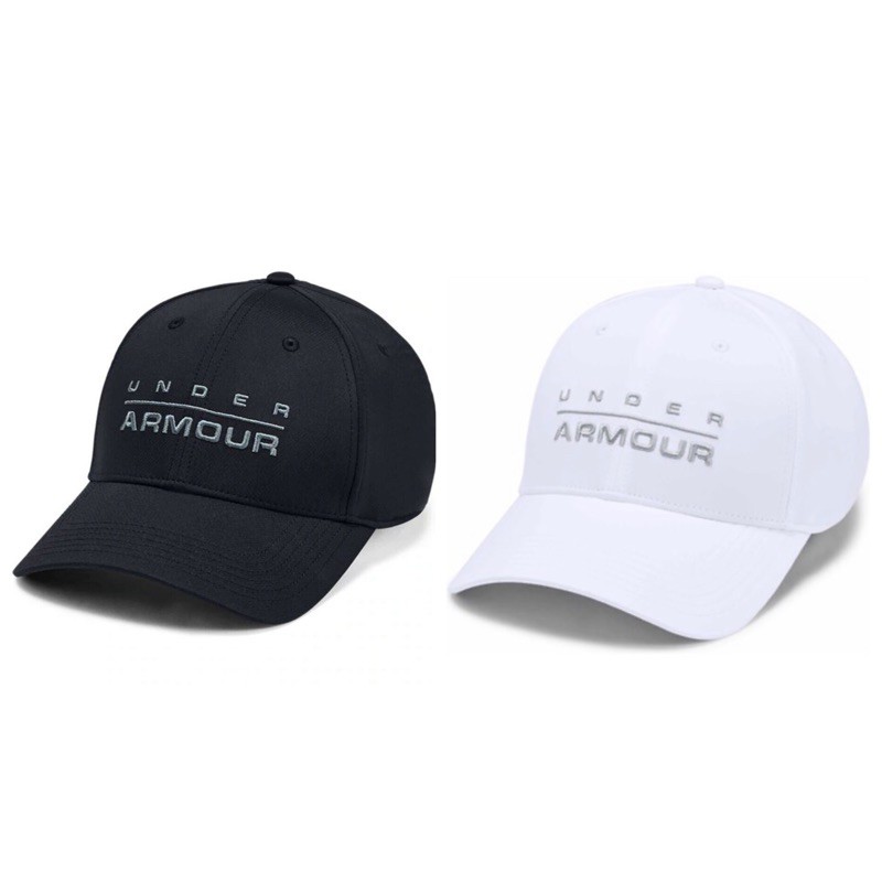 หมวก Under Armour UA Men's Wordmark Stretch Fit Cap ของแท้ 100% จากช็อป (#1342243)