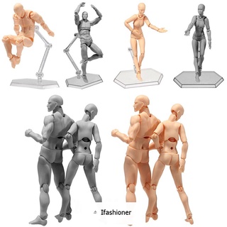 Human body art manga drawing character model human body model man and woman joint adjustable toy anime model