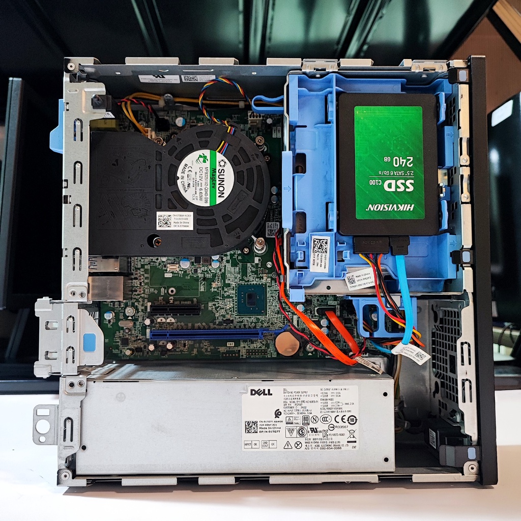 คอมพิวเตอร์มือสอง Dell Optiplex - CPU Core i5-7500@3.40GHz | SSD 128/256/512 GB | พร้อมเชื่อมต่อ WIFI 5 GHz. สภาพสวย A+ #8
