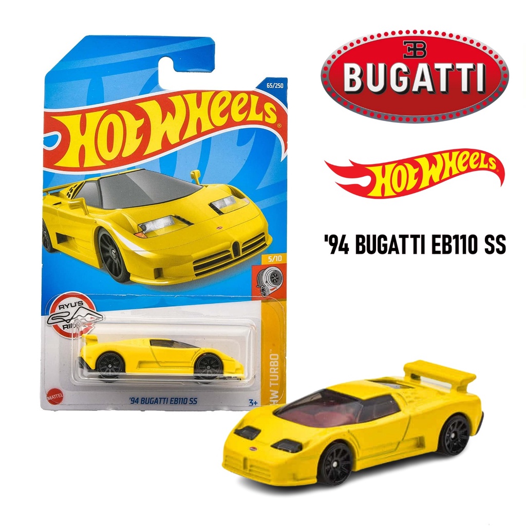 [พรีออเดอร์] '94 BUGATTI EB110 SS ลิขสิทธิ์แท้ Hot wheels โมเดลรถเหล็ก Hotwheels รถโมเดล สเกล1/64