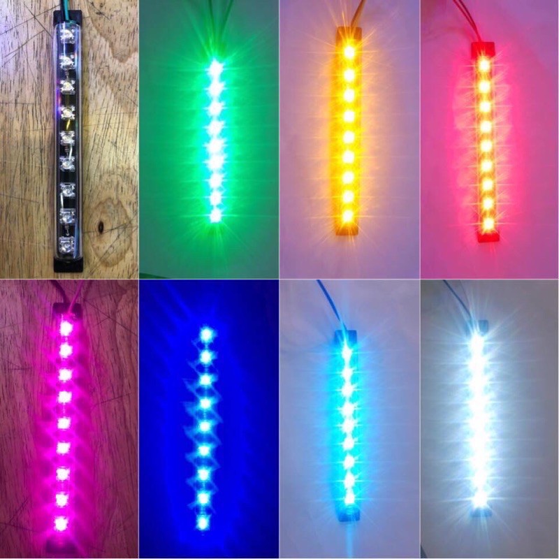 ไฟ 9D LED แป้นดำ 12V-24Vไฟแต่งรถ-รถบรรทุก