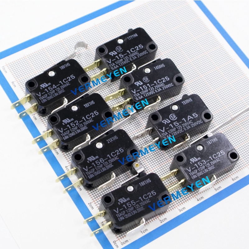 Janpanomronswitch V-15-1A5 V-155-1C25 V-15-1C25 V-152-1C25 V-153-1C25 V-154-1C25 V-156-1C25 V-151-1C