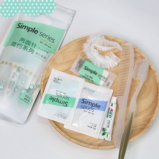 ชุด​อาบน้ำTravel​ ​set​ 6 ชิ้น​ พกง่ายใช้งานสะดวก ถุงซิปปิดเ…