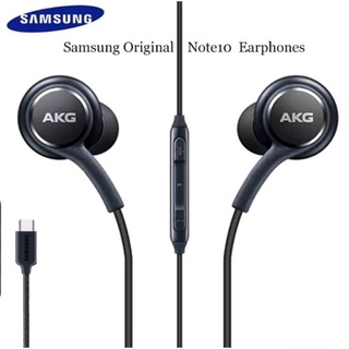 หูฟัง​ Note10​ Note20 แท้​100% AKG Earphones  IG955 Type-c In-ear with Mic Wire Headset for Galaxy samsung nnote1