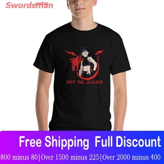 Swordsman เสื้อยืดยอดนิยม Enter. ผู้ชายและผู้หญิง Envy The Jealous Fullmetal Alchemist Brotherhood Men/Women Unisex T-Sh