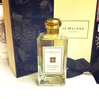 Jo Malone white moss &amp; snowdrop cologne 100ml.