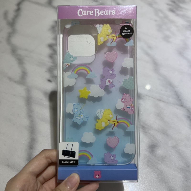 Care Bear iPhone 12 Pro Max clear soft phone case