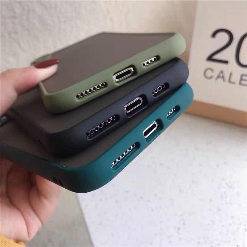 ราคาถุกเคสvivo ขอบสีหลังขุ่น ผิวด้านกันกระแทก Y30/Y50/V15PRO/V17PRO/S1PRO/V19/Y15S/Y15A/V23e #6