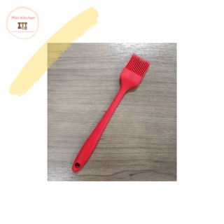 (แพ็ค 2 ชิ้น) แปรงทาเนยซิลิโคน สีแดง Silicone Pastry Brush 20.5x3.5x1 cm