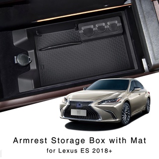 กล่องเก็บของ คอนโซลกลาง ที่พักแขน สําหรับ Lexus ES ES200 ES260 ES300h 2018 2019 2020 2021 2022