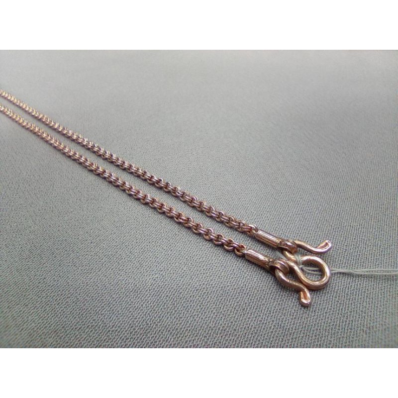 สร้อยคอนากสุก นากเก่าแท้ 40%เต็ม หนัก 2 สลึง