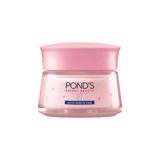 โปรโมชั่น : Ponds พอนด์ส ไบรท์ บิวตี้ เซรั่มสลีปปิ้งมาส์ก ผิวใส ฉ่ำน้ำ นุ่มเด้ง ใน 1 คืน 50 ก.