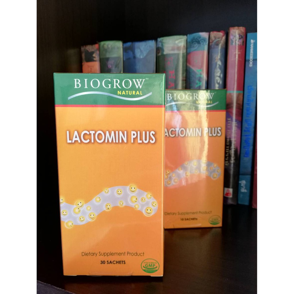 BIOGROW LACTOMIN PLUS จุลินทรีย์สุขภาพ30ซองแถม10ซอง