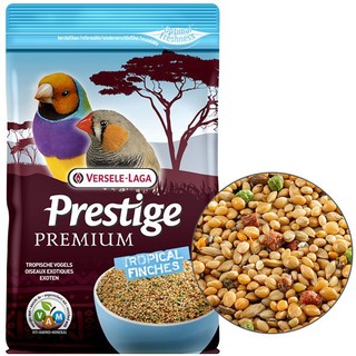 อาหารนก (800g) Prestige Premium Tropical Finches อาหารนกพรีเมี่ยมฟินซ์ ธัญพืชผสม สูตรพรีเมี่ยม, Versele-laga